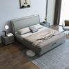 意式极简皮艺床软床，双人床1.8米主卧婚床储物现代简约小户型软床