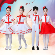 六一儿童合唱服演出服男女童，中小学生红领巾舞蹈服校园朗诵表演服