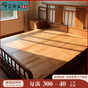 中匠博古中式双人床卧室老榆木家具全实木储物高箱床1.8m双人婚床