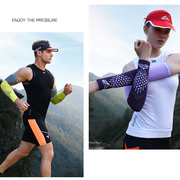 四季户外健身运动护臂男女登山骑行跑步篮球手臂，套加压透气护肘套