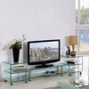 热弯玻璃电视柜茶几组合环保，简约时尚现代简易客厅，家具小户型创意