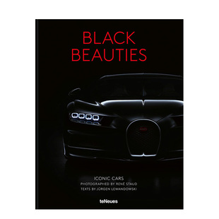 黑之美：标志性跑车 Black Beauties 原版英文工业产品设计