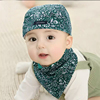 婴儿帽子秋季男女宝宝海盗帽可爱超萌韩版婴幼儿头巾儿童帽子