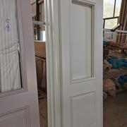 高档整木定制白色实木烤漆门卧室门房门木门套装门