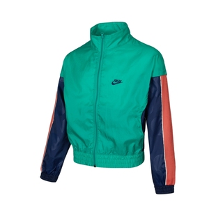 Nike耐克夹克男装运动服休闲防风立领上衣外套DA5670-372