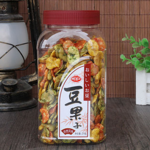 阿莎力豆果子综合蚕豆270g台湾风味香脆多味休闲零食年货茶点炒货