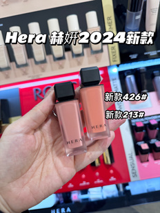 hera赫拉水光唇釉462新版魅惑口红301肉桂，奶茶499小金管174