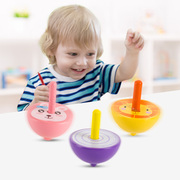 3个装儿童小陀螺玩具 木质趣味亲子互动手动旋转小朋友木制法