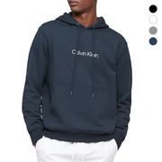 Calvin Klein男士卫衣套头秋季连帽刺绣logo纯色抽绳CK长袖外套