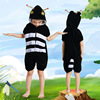 六一幼儿园小蚂蚁动物演出服蚂蚁过河话剧衣服儿童卡通表演服装