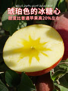 新疆阿克苏冰糖心苹果6颗新鲜水果，整箱红富士应当季丑萍平果