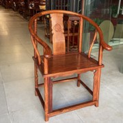 红木主人椅刺猬紫檀太师椅花梨木圈椅中式实木古典椅子茶桌围椅