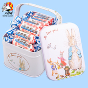 大白兔奶糖高颜值糖果盒创意三八节礼物生日送男女朋友零食送孩子