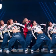 韩国女团打歌服街头女战士街舞表演套装jazz上衣kpop舞蹈年会演出