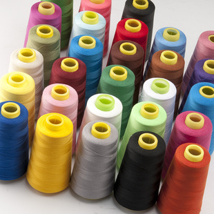 缝纫线家用大卷缝纫机线彩色针线，细线缝衣线，线团衣服的手缝专用