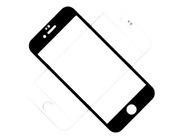 适用丝印全屏钢化玻璃膜，iphone钢化膜防蓝光，丝印iphone76s