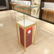 玻璃珠宝样品柜台，首饰展柜展示柜展厅展示架，透明陈列柜子酒柜