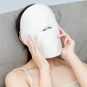高质量毛巾家用美容院神器蒸脸灌肤面巾管理脸部热敷蒸脸纯色面罩