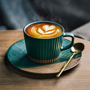 高档mola.dryhill.杯具高颜值陶瓷咖啡，杯碟套装家用复古精致茶杯