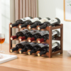 创意红酒架摆件桌面，多层红酒展示架客厅，家用葡萄酒格架放酒瓶托架