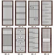 东阳仿古门窗入户玄关新中式实木花格镂空隔断背景墙雕花屏风定制