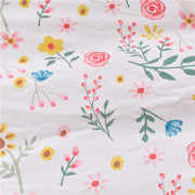 韩式田园风水洗棉床罩小碎花床裙式单件保护套1.5/1.8/2.0m米