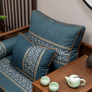 新中式靠包中国风沙发抱枕，客厅床头靠枕靠背，垫含芯靠垫抱枕套定制