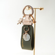 轻奢风钥匙扣书包挂件创意个性汽车链圈环女包包精致挂饰小饰品