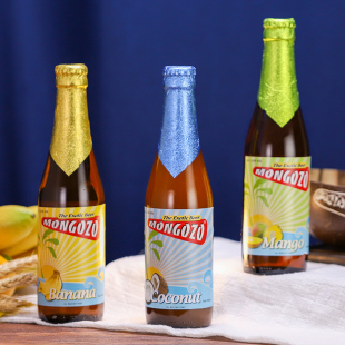 比利时进口梦果啤酒 梦果椰子香蕉芒果女士果味精酿啤酒6瓶组合装