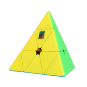 魔域文化魅龙金字塔魔方 3阶三角马卡龙色实色免贴纸磁力金字塔