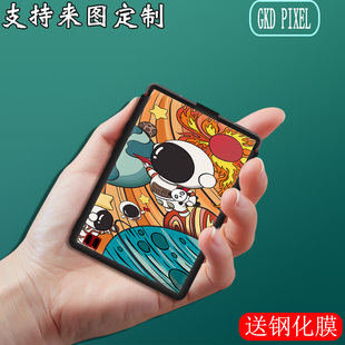 gkdpixel掌机保护壳gamekiddypixel保护套掌上游戏机，定制硅胶软壳防摔磨砂，防滑抗指纹散热高清防爆钢化膜