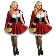 女仆装小红帽角色扮演蓬蓬纱裙公主装圣诞装欧美万圣节服装女巫装