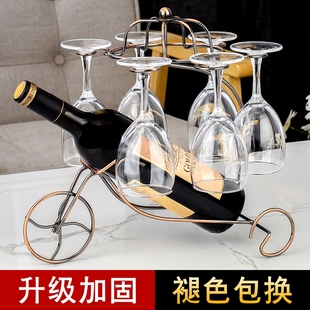 红酒杯套装家用6只水晶杯葡萄，醒酒器欧式创意玻璃高脚杯奢华酒具