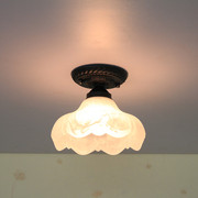 美式吸顶灯 现代简约厨房吊灯玄光灯led灯个性衣帽间阳台灯过道灯