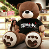 大号泰迪熊猫公仔布娃娃，抱抱熊可爱玩偶特大号大熊，超大毛绒玩具女