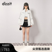 dzzit地素奥莱外套23秋芭比系列复古运动barbie运动外套