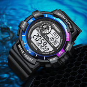 酷宝仕大表盘学生运动手表50米游泳防水夜光数字潮流儿童电子手表