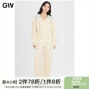 gw大码女装设计感显瘦气质运动卫衣，套装2024春季微胖mm外套