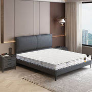 科技布艺软床现代简约主卧大双人，床单人儿童床小x户型实木床