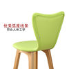 曲邦实木酒吧椅创意，高靠背椅欧式木质，吧台椅子时尚吧凳简约高脚凳