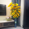 向日葵仿真花假花摆件干花花束，装饰大高枝太阳花，客厅摆设花植物高