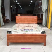 橡木床结婚大床加厚款实木床，现代简约1.2米橡木床1.5米