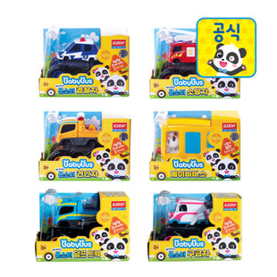 韩国进口儿童车宝宝警车，消防救护车工程车迷你卡通怪兽过家家玩具