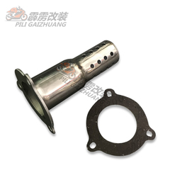 CB400 VTEC XJR400通用吉村/WRS M4改装排气管回压消声器前消音器