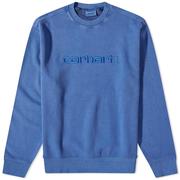 全球购Carhartt WIP Duster男式外套蓝色套头衫