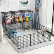 宠物狗狗围栏diy笼子铁网，笼栅栏网，室内自由空间猫笼狗笼狗隔离门