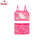 Hello Kitty泳装儿童宝宝泳衣凯蒂猫女孩游泳衣分体套装可爱