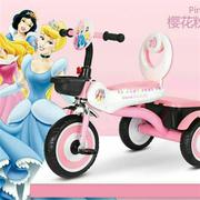 儿童玩具时尚礼物儿童三轮车音乐灯光2-6岁g男女宝宝脚踏车手推车