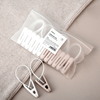 fasola塑料晾衣夹晾晒衣服架，夹子袜子内衣防风多功能家用固定小号