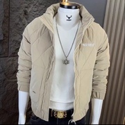 棉衣男士2023冬季韩版夹克，潮流保暖外套轻薄棉袄，男装短款上衣